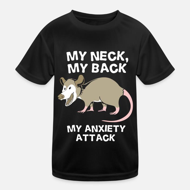 Opossum Kinder Funktions-T-Shirt