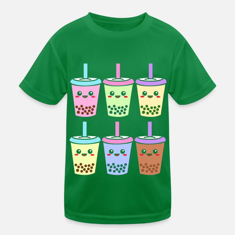 Bubble Tee Boba Tea Kids Functional T-Shirt