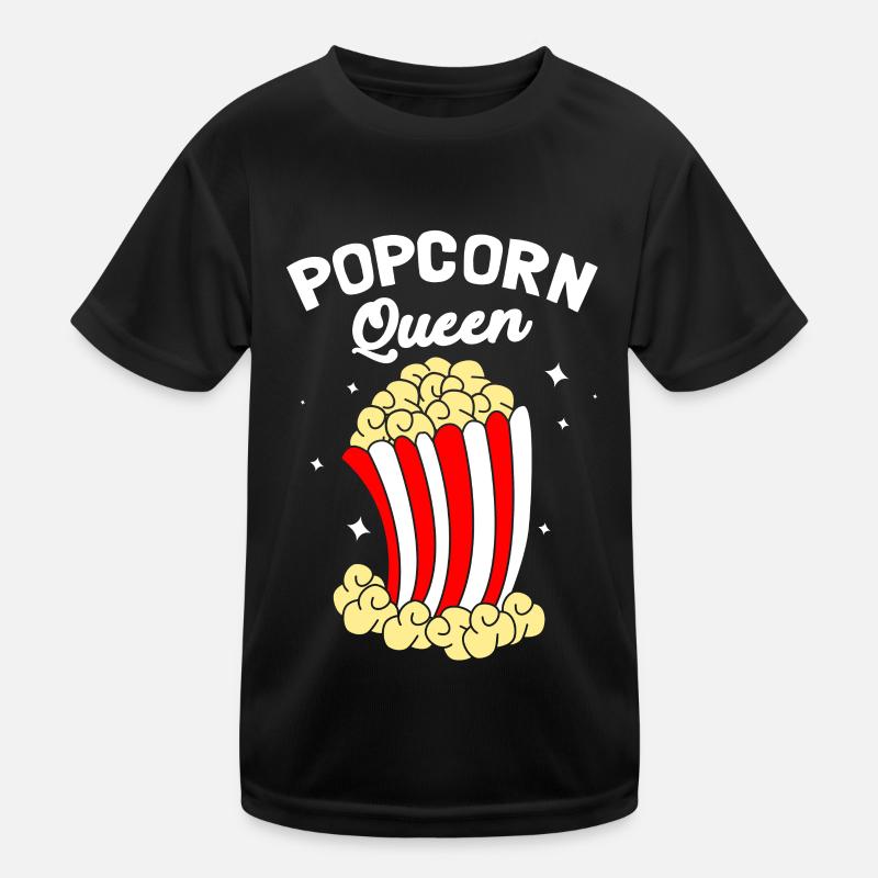 Popcorn Kinder Funktions-T-Shirt