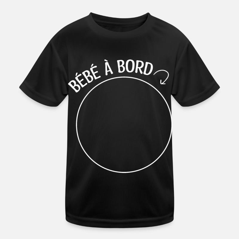 bébé à bord T-shirt sport Enfant