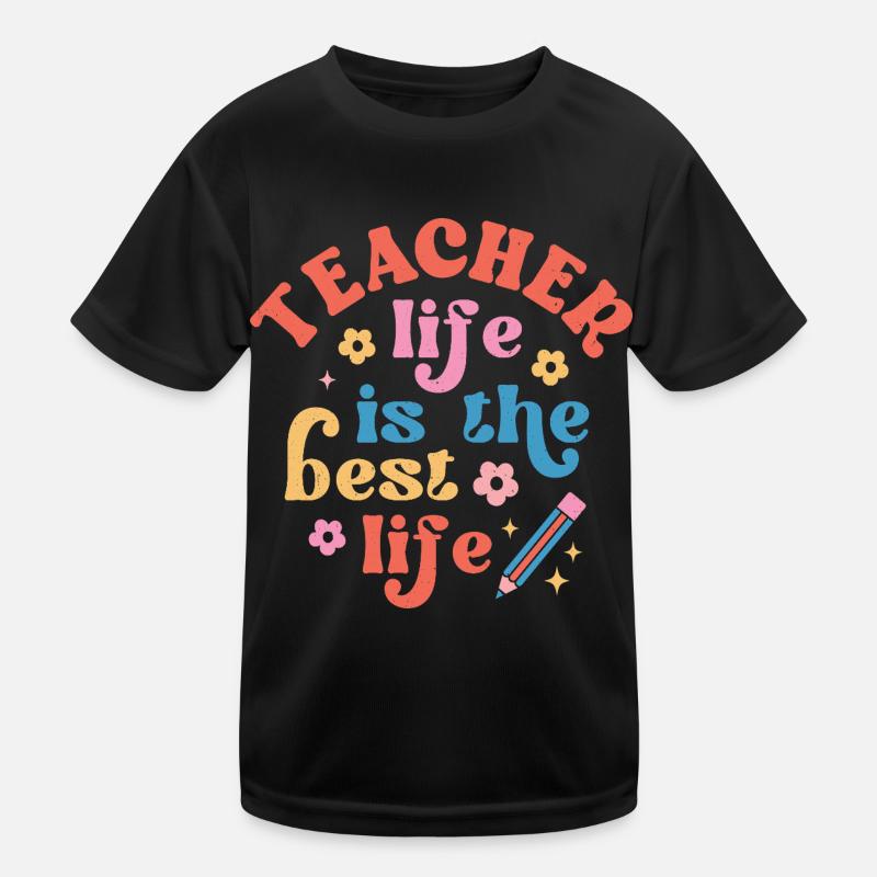 Lehrer Kinder Funktions-T-Shirt
