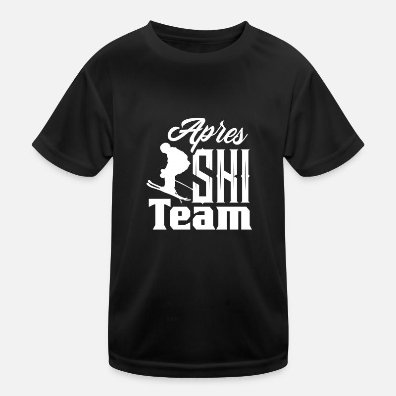 Apres ski team skiing, skiing, skiing Kids Functional T-Shirt