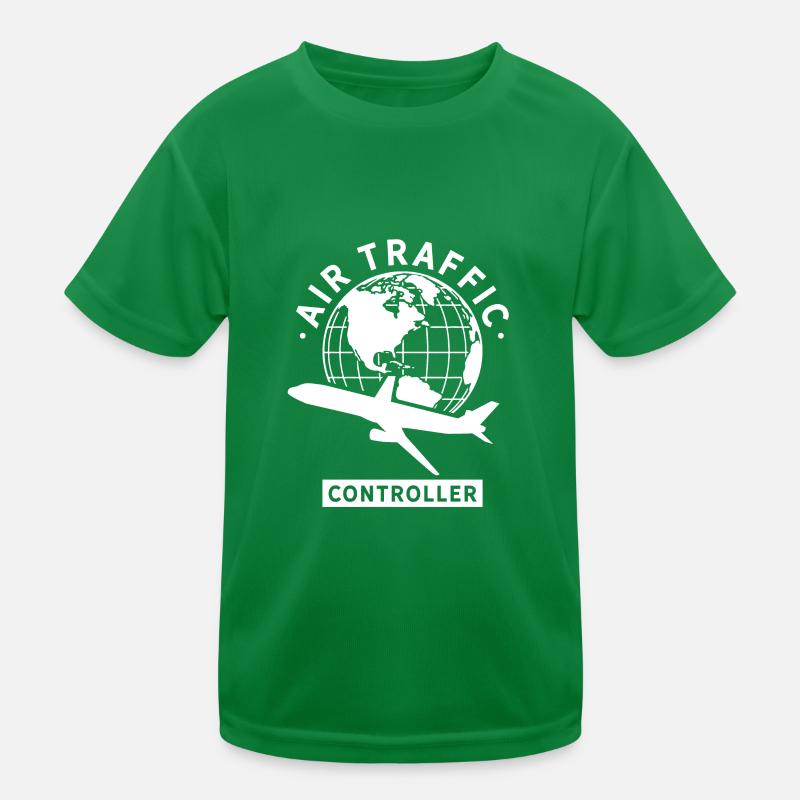 Air traffic controller airspace air traffic control air traffic Kids Functional T-Shirt