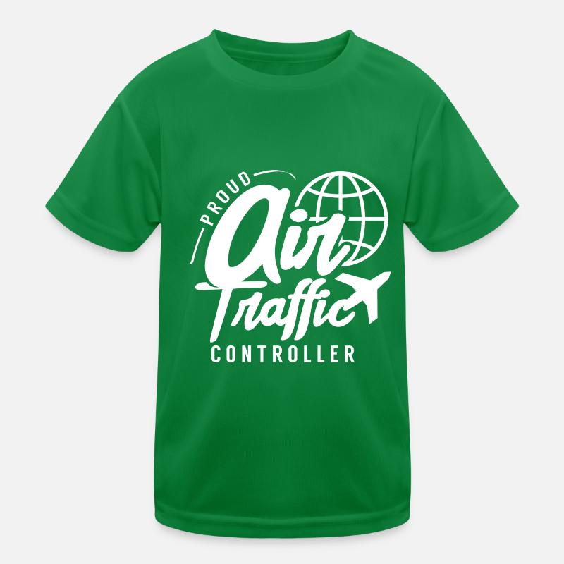 Fier contrôleur de la circulation aérienne profession de contrôle de la circulation aérienne de l'espace aérien T-shirt sport Enfant
