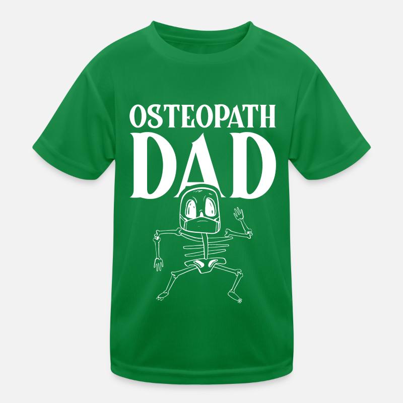 Ostéopathe papa ostéopathe ostéopathie profession T-shirt sport Enfant