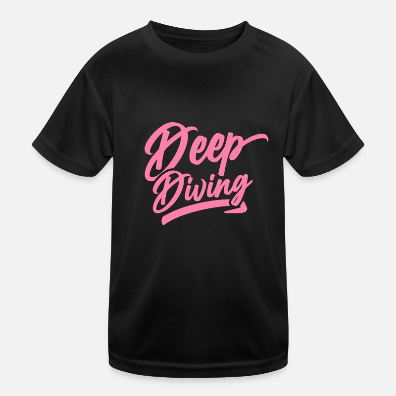 Deep Diving Diver Deep Diver Scuba T-shirt sport Enfant