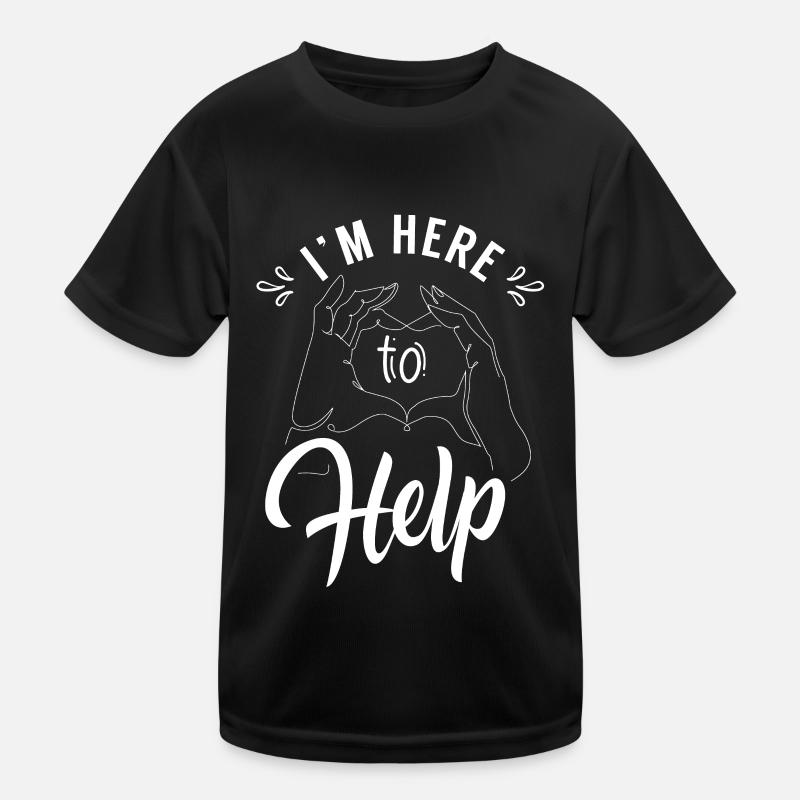 I'm here to help assistant helper help Kids Functional T-Shirt
