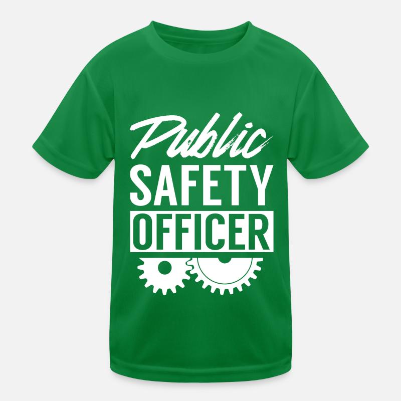 Agent de sécurité publique T-shirt sport Enfant