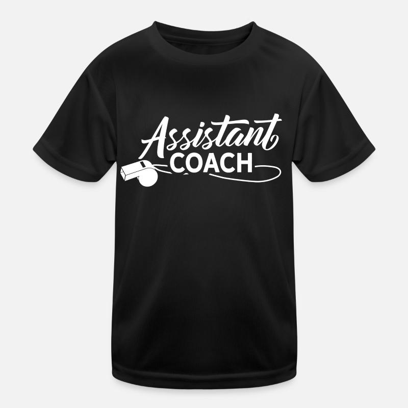 Assistenztrainer Trainerassistent Coach Assistent Kinder Funktions-T-Shirt