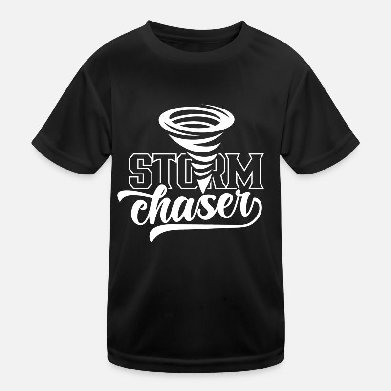 Storm Chaser Storm Chasing Storm Hunt Kids Functional T-Shirt