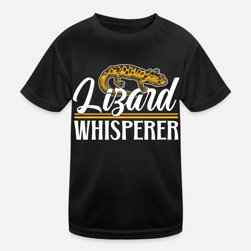 Lizard Whisperer Reptile Lizard Lizard Kids Functional T-Shirt