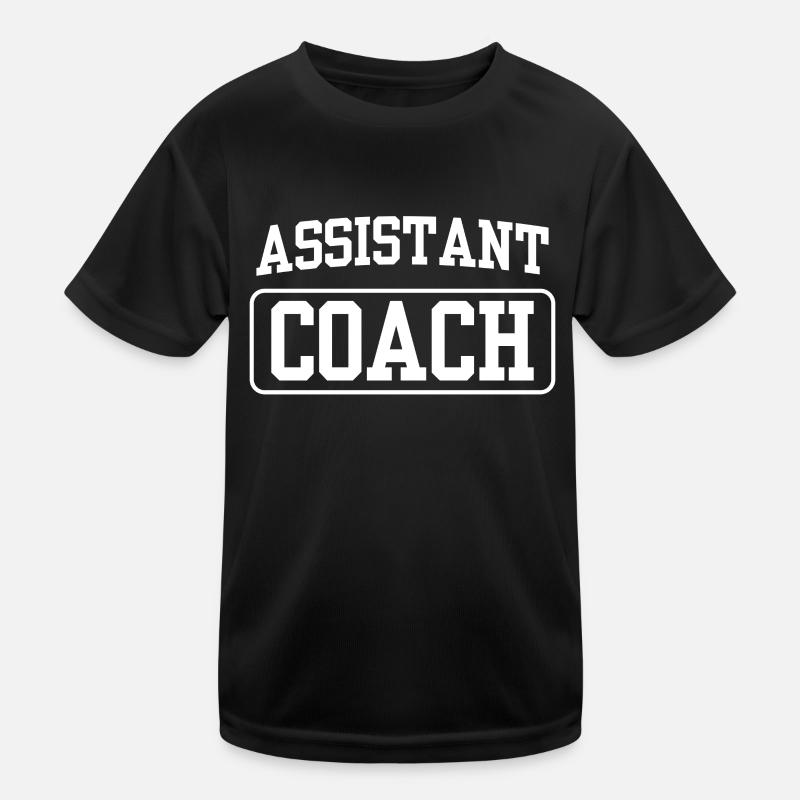 Assistenztrainer Coach Trainerassistent Assistent Kinder Funktions-T-Shirt