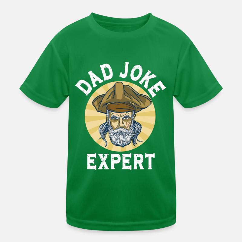Dad Joke Papa Joke Jokes Father Kids Functional T-Shirt
