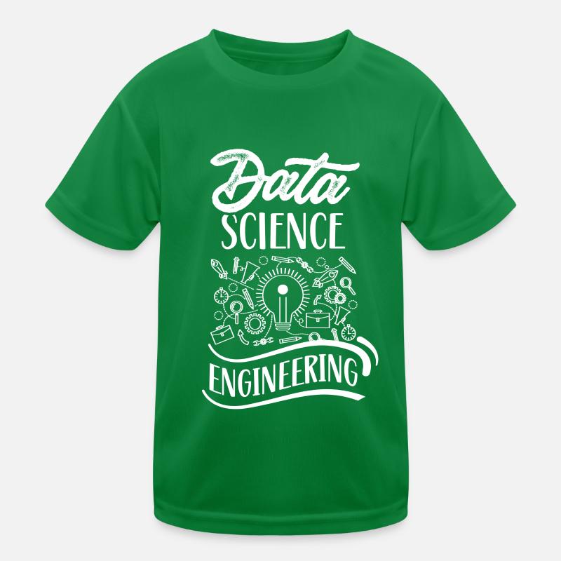 Datenwissenschaft Data Science Daten Datenanalyst Kinder Funktions-T-Shirt