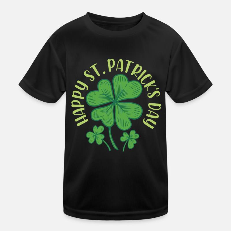Bonne Saint-Patrick Saint-Patrick T-shirt sport Enfant