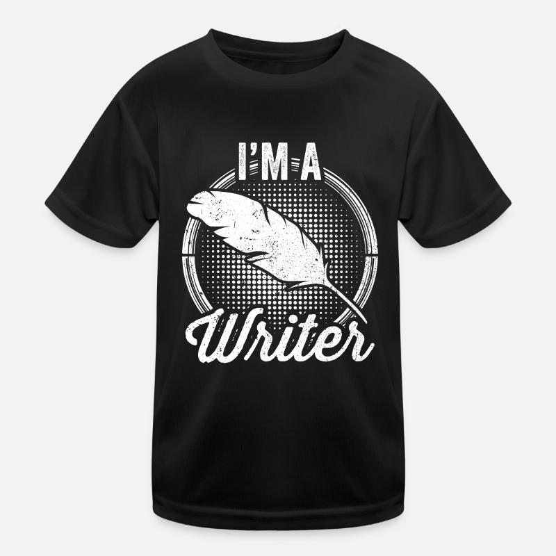 I am a writer author writer Kids Functional T-Shirt