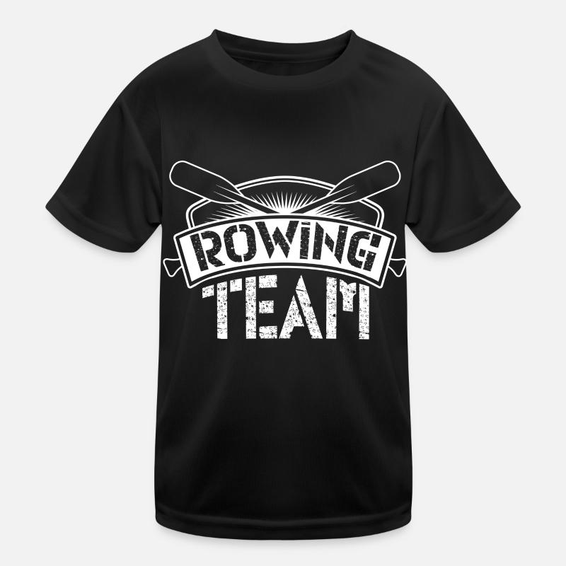 Rudermannschaft Ruder Team Ruderer Rudern Kinder Funktions-T-Shirt