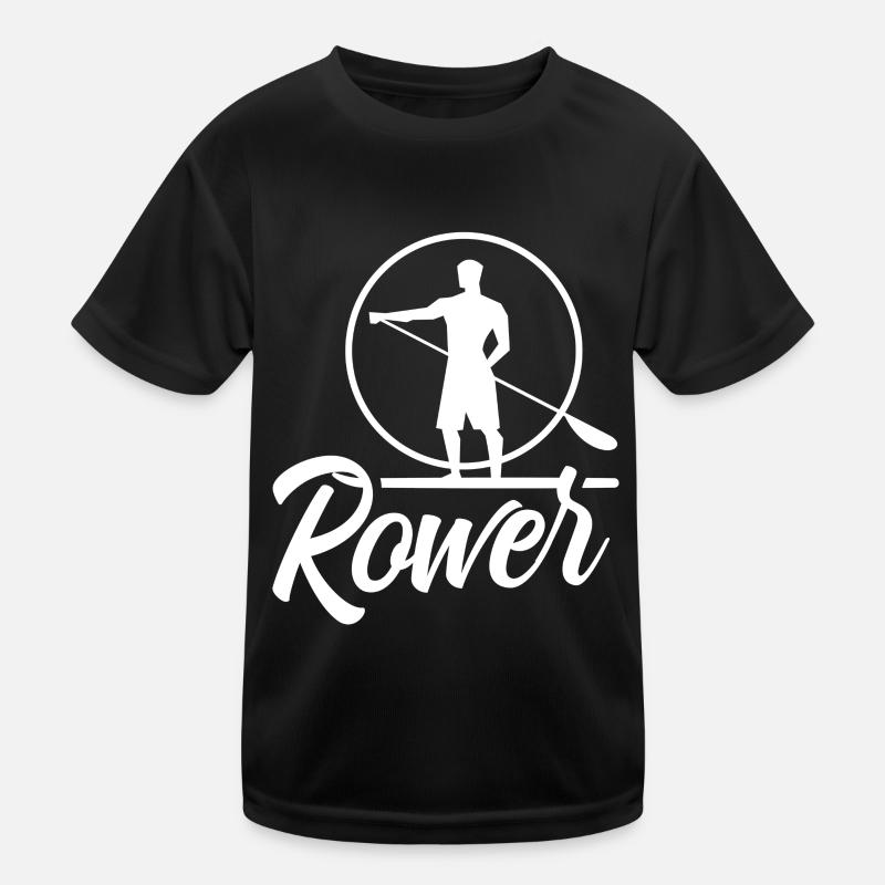 Rowing Rowing Rowing Boat Rowing Rowing Kids Functional T-Shirt