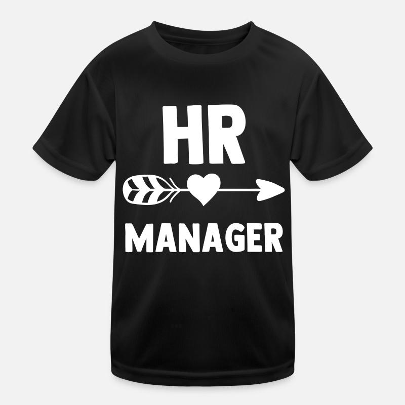 Hr Manager Personaler Personal Human Resources Kinder Funktions-T-Shirt