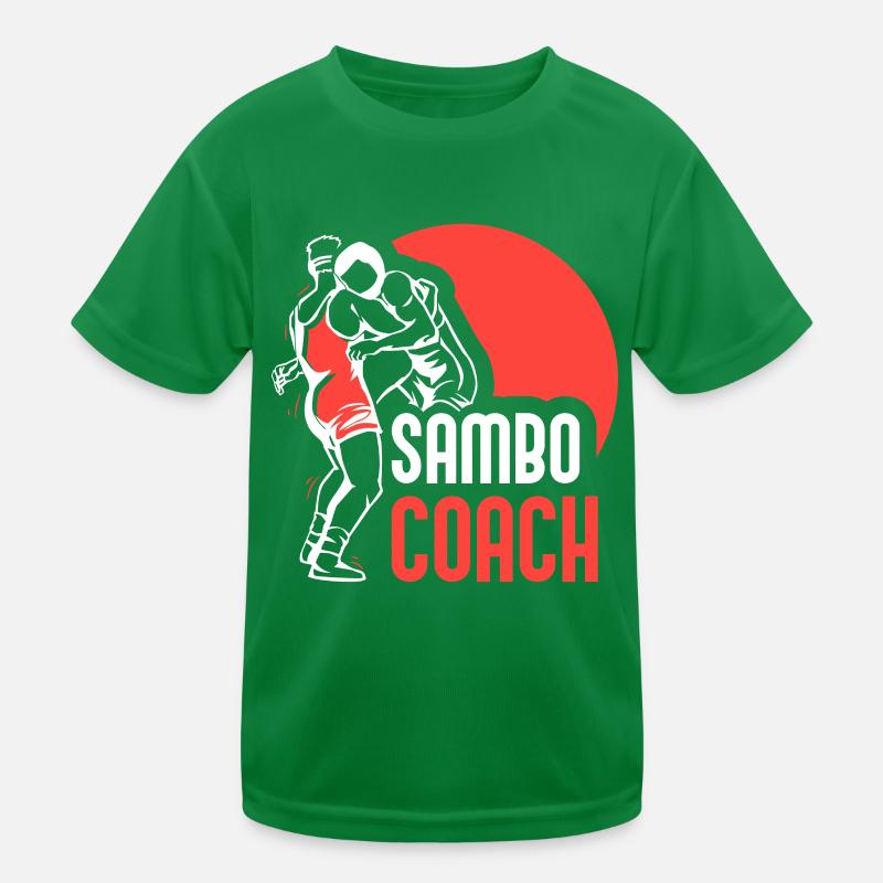 Sambo Trainer Martial Arts Martial Arts Training Kids Functional T-Shirt