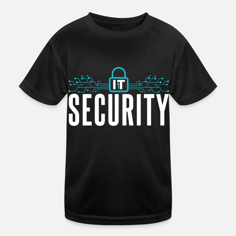 It Security Hack Cybersecurity Hacking Hacker Kids Functional T-Shirt