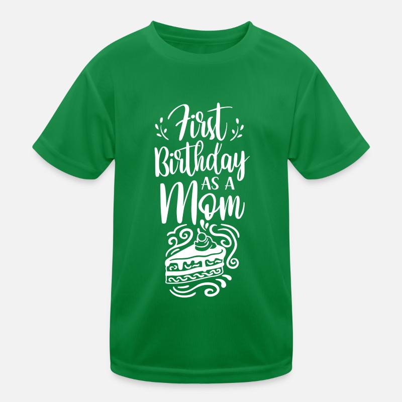Erster Geburtstag Als Mutter Mami Party Mama Kinder Funktions-T-Shirt