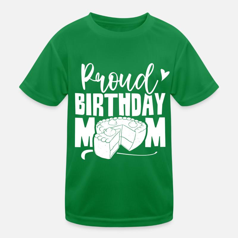 Stolze Geburtstags Mama Mutter Geburtstag Mami Kinder Funktions-T-Shirt