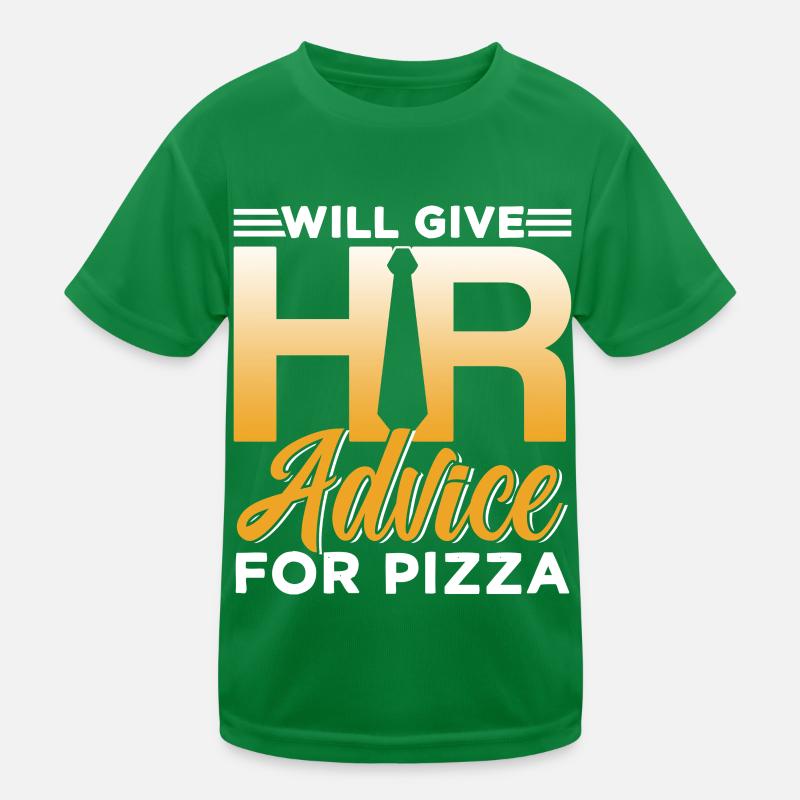 Personalwesen Pizza Human Resources Personaler HR Kids Functional T-Shirt