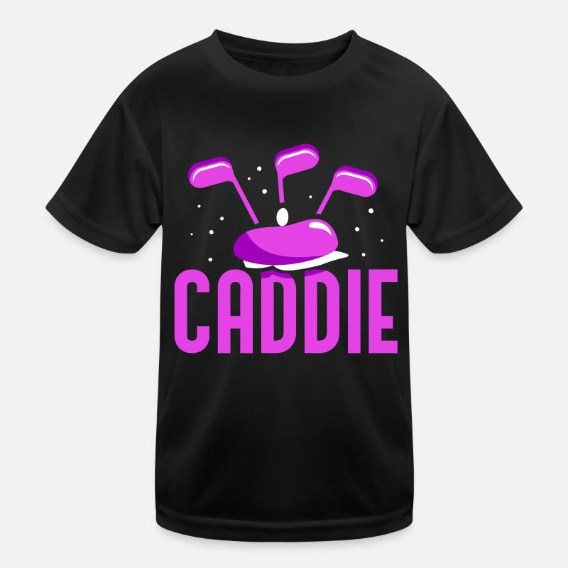 Caddie Golfen Golf Beruf Golfer Kinder Funktions-T-Shirt