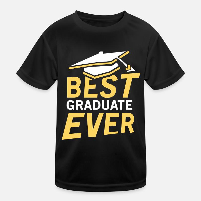 Meilleur diplômé de tous les temps Diplômés diplômés T-shirt sport Enfant