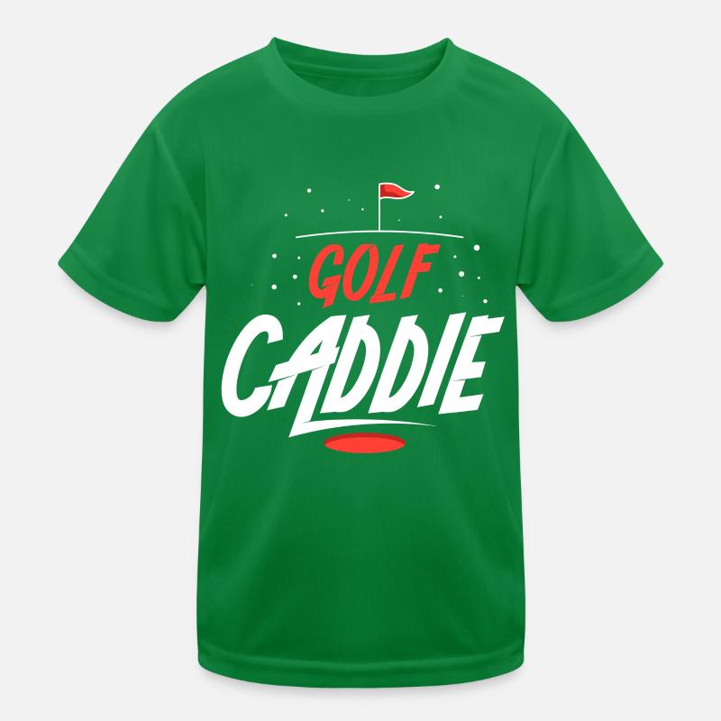 Golf Caddie Beruf Golfer Golfen Kinder Funktions-T-Shirt
