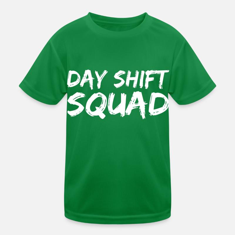 L’équipe de jour dit le travail posté Quart de jour T-shirt sport Enfant
