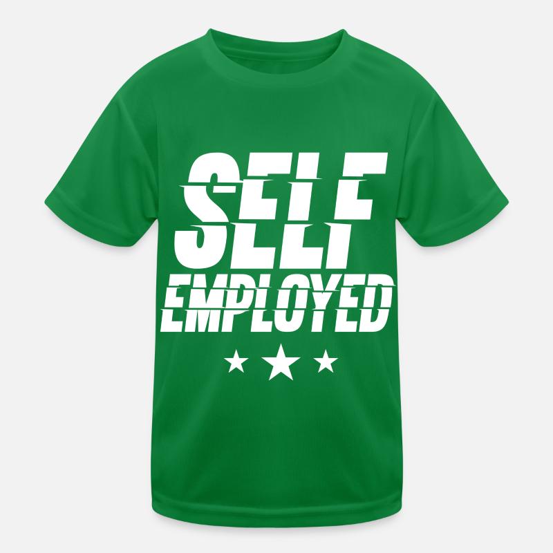 Self-employed freelancer freelancer Kids Functional T-Shirt