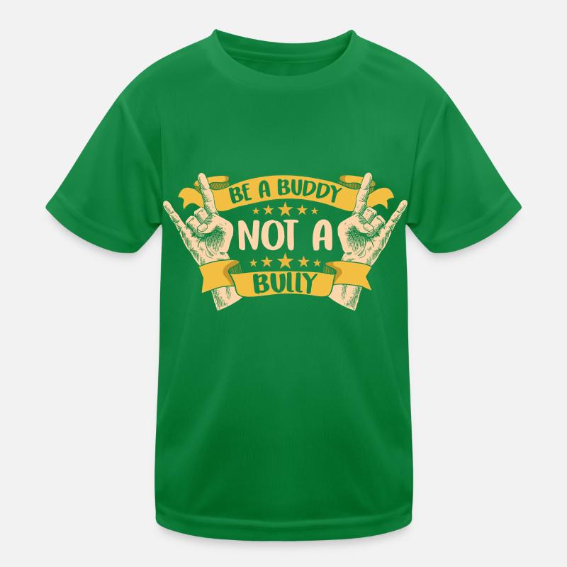 Sei Ein Kumpel Kein Mobber Stoppen Mobben Mobbing Kinder Funktions-T-Shirt