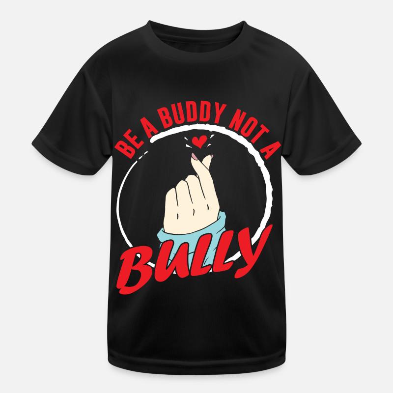 Sei Ein Kumpel Kein Mobber Stoppen Mobbing Mobben Kinder Funktions-T-Shirt