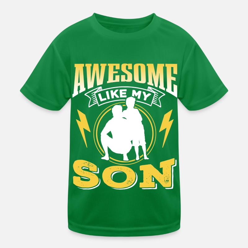 Fantastisch Wie Mein Sohn Papi Papa Vater Sprüche Kinder Funktions-T-Shirt