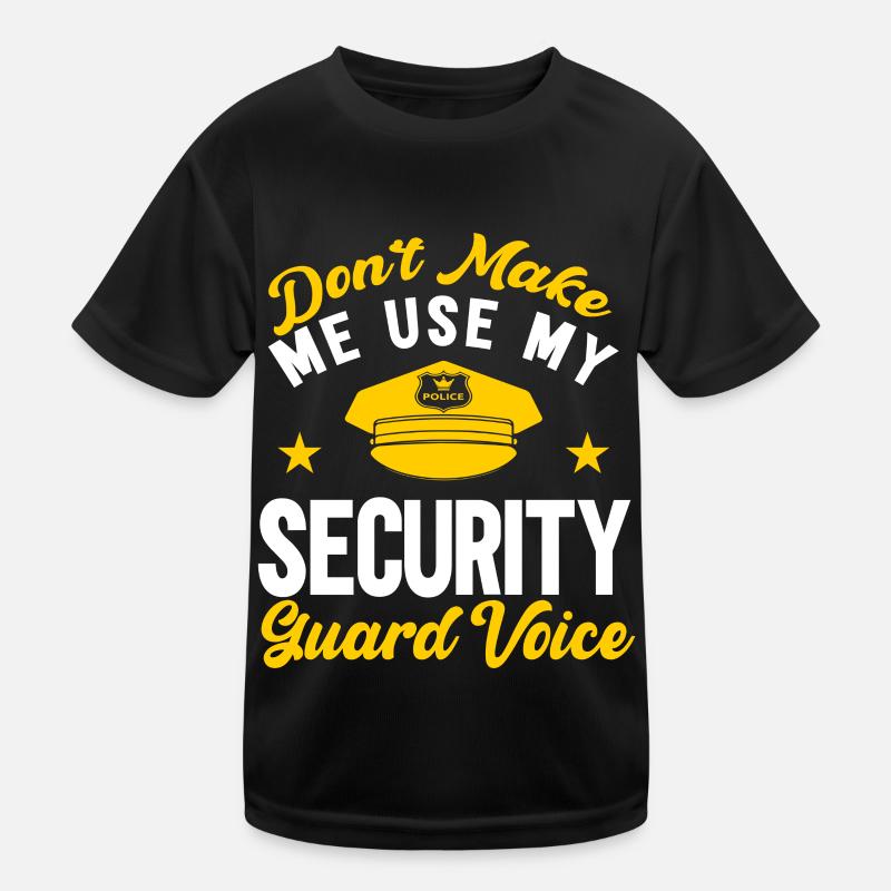 Ma voix de sécurité T-shirt sport Enfant