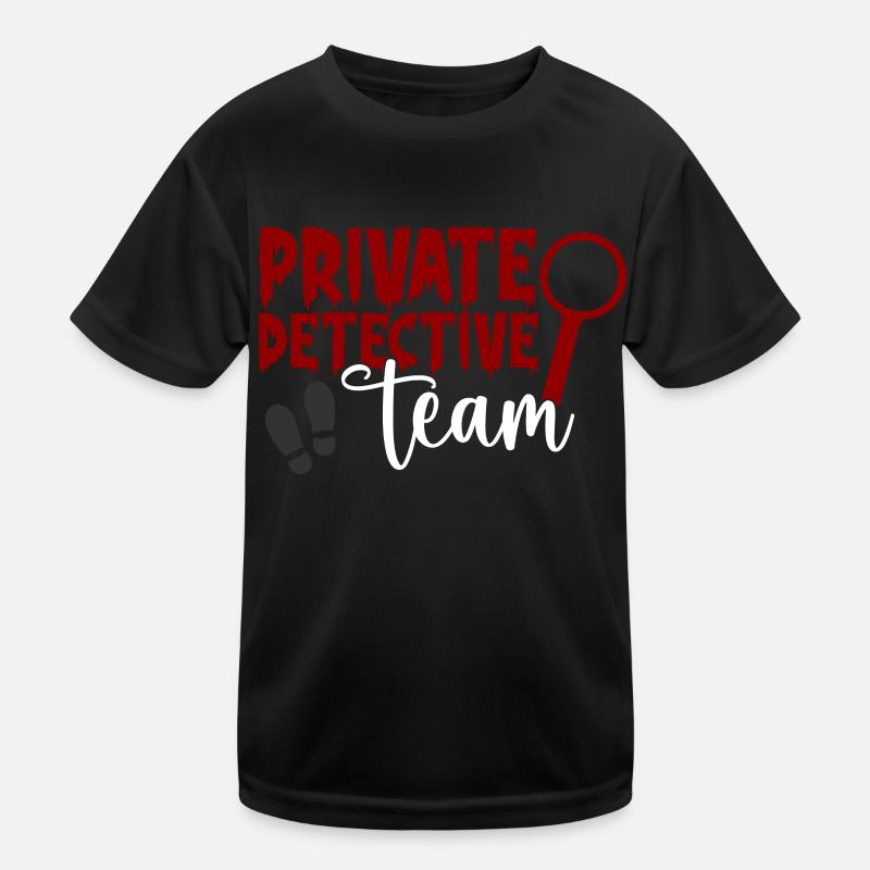 Équipe de détective privé Agence de détective privé T-shirt sport Enfant