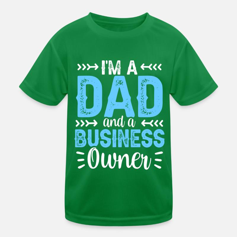 Ich Bin Ein Vater Und Ein Geschäftsinhaber CEO Kinder Funktions-T-Shirt