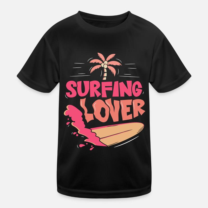 Amateurs de surf Surf surf Surf Surfer T-shirt sport Enfant