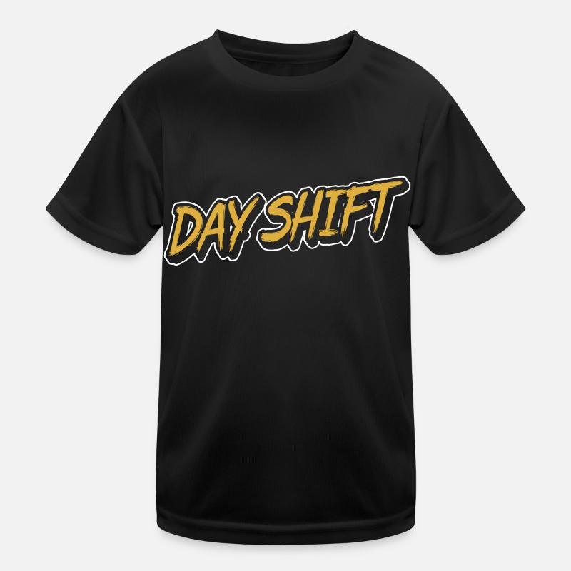 Day shift Shift work Shiftwork Kids Functional T-Shirt