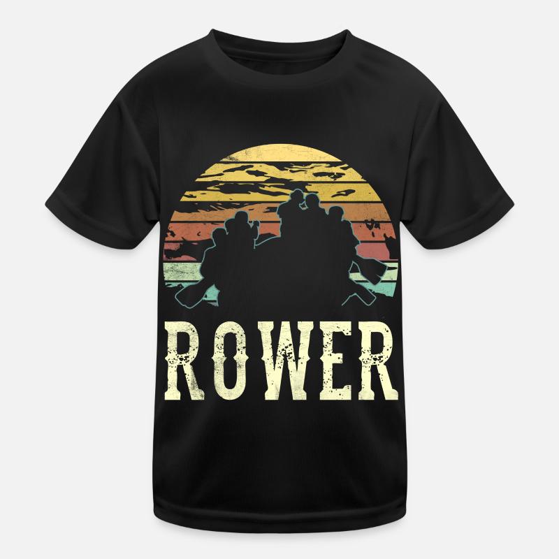 Rowing Rowing Rowing Boat Rowing Rowing Kids Functional T-Shirt