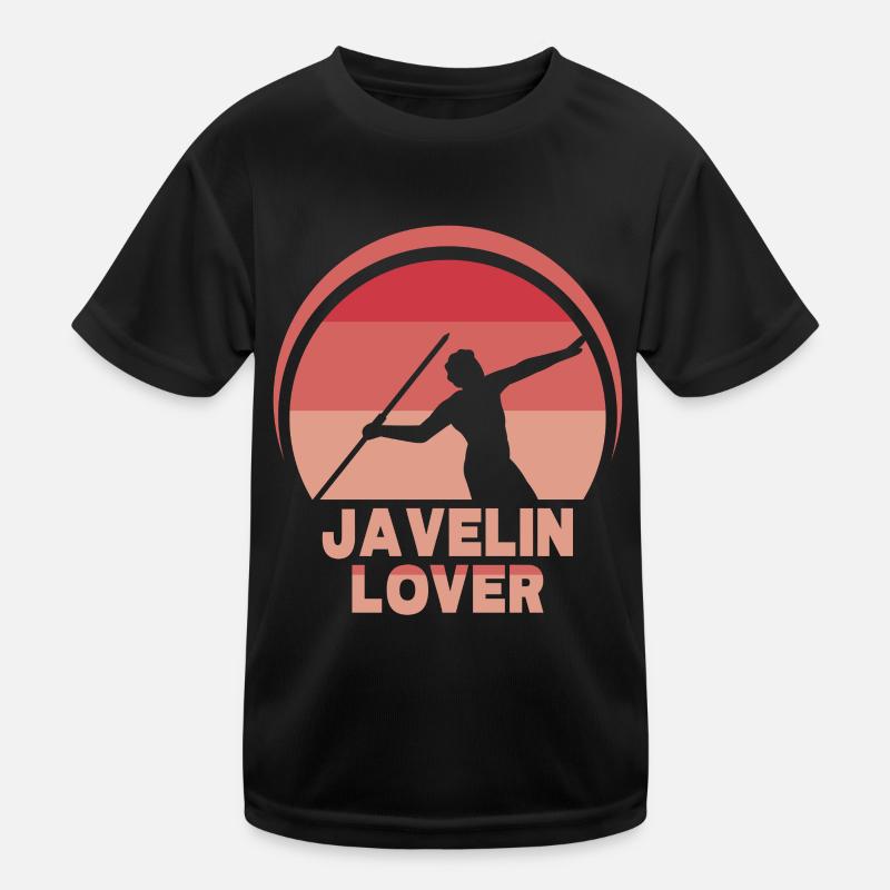 Amateurs de lancer de javelot Lancer de javelot Lancer de javelot Lancer de javelot T-shirt sport Enfant