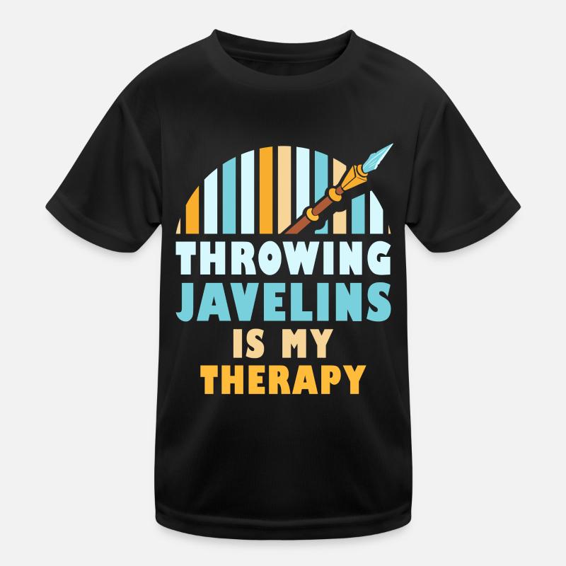 Lancer des lances est ma lance de thérapie T-shirt sport Enfant