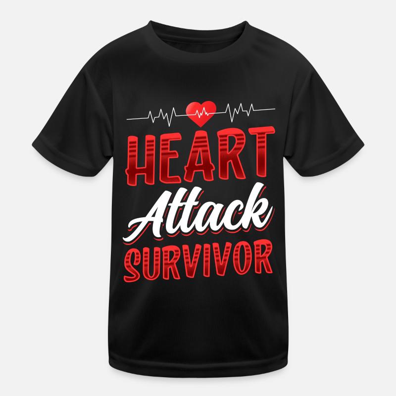 Survivant d’une crise cardiaque T-shirt sport Enfant