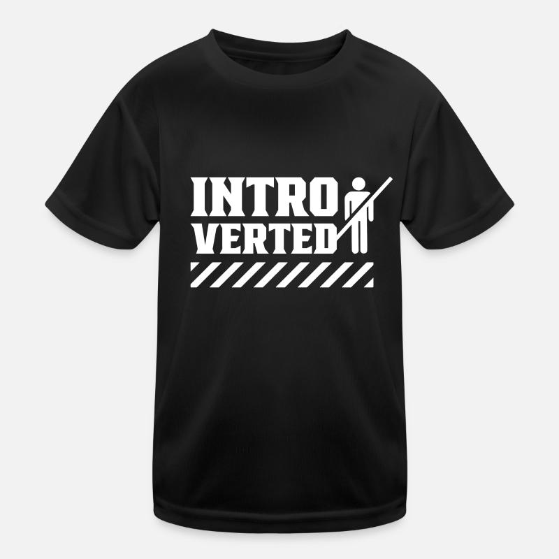 Introvertiert Sarkasmus Introvertierter Schüchtern Kinder Funktions-T-Shirt