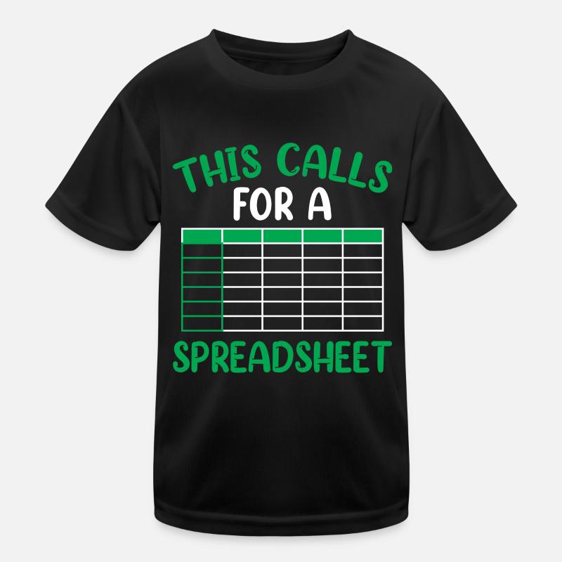 Dies Erfordert Ein Spreadsheet Tabelle Buchhalter Kinder Funktions-T-Shirt