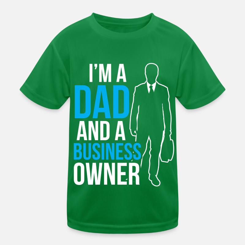Ich Bin Ein Vater Und Ein Geschäftsinhaber CEO Kinder Funktions-T-Shirt