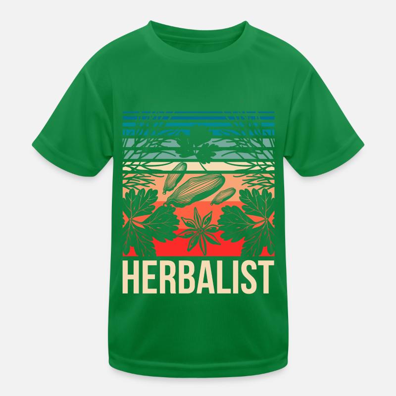Herb Collector Herb Herb Garden Kids Functional T-Shirt