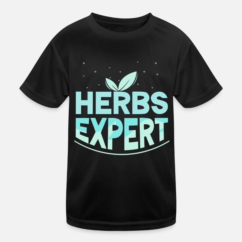 Herb Expert Herb Herb Garden T-shirt sport Enfant